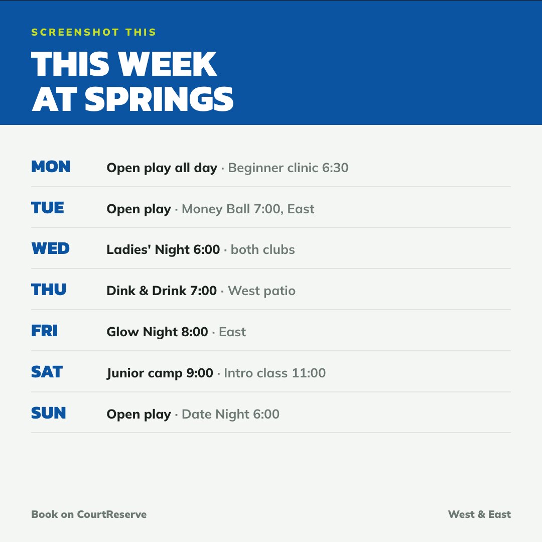 The Week · same card, every Sunday