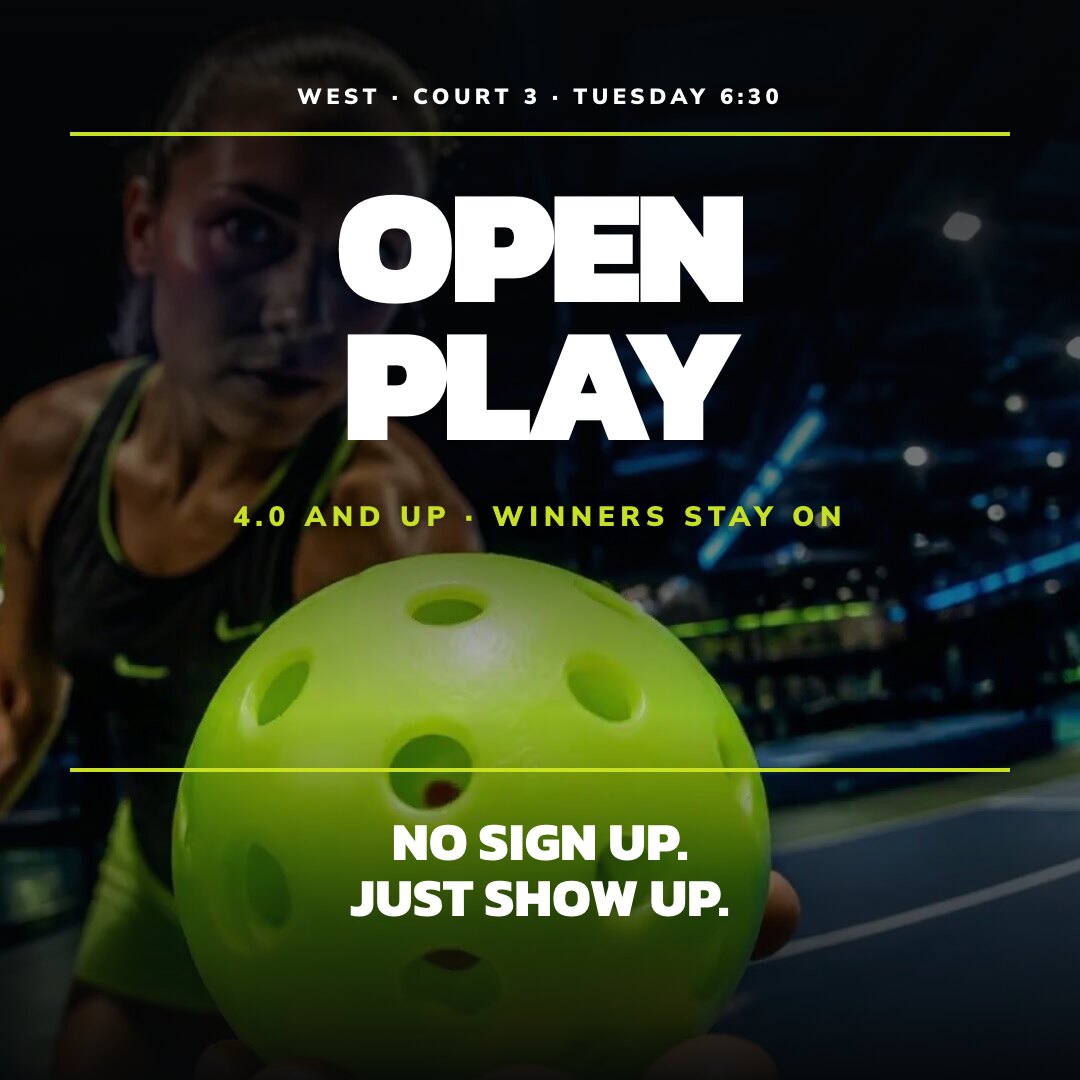 Fight Card · Tuesday open play