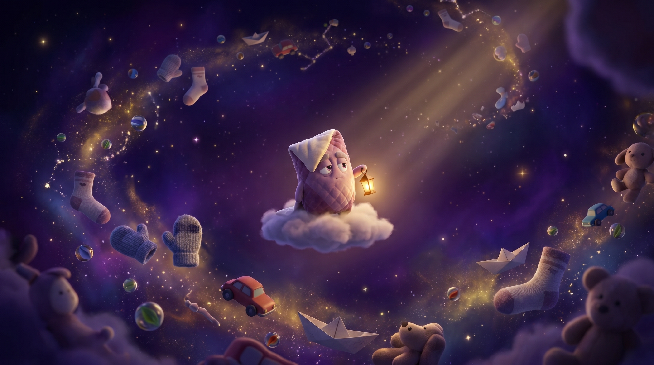 The Lost Sock Galaxy, Soft cinematic 3D