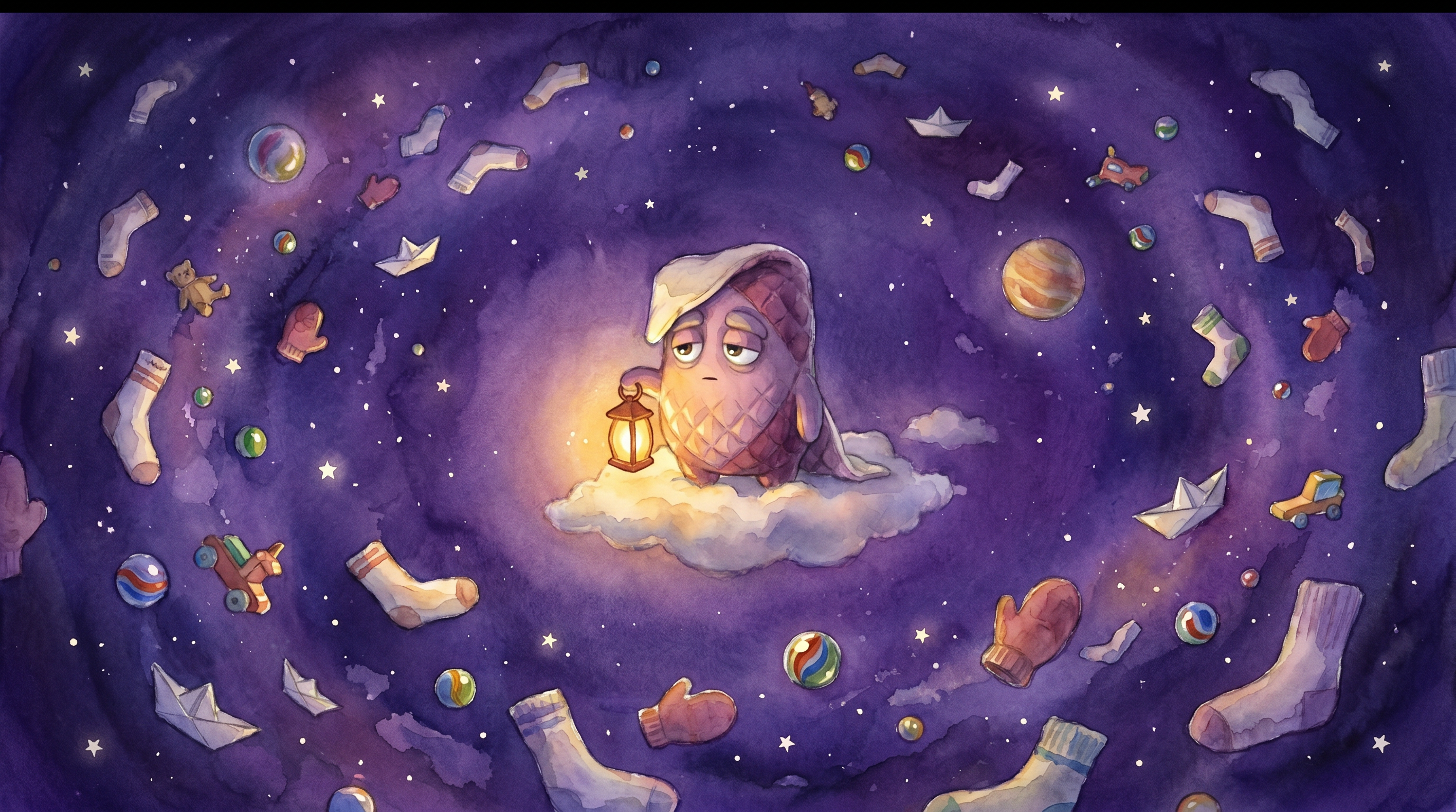 The Lost Sock Galaxy, Watercolor dream