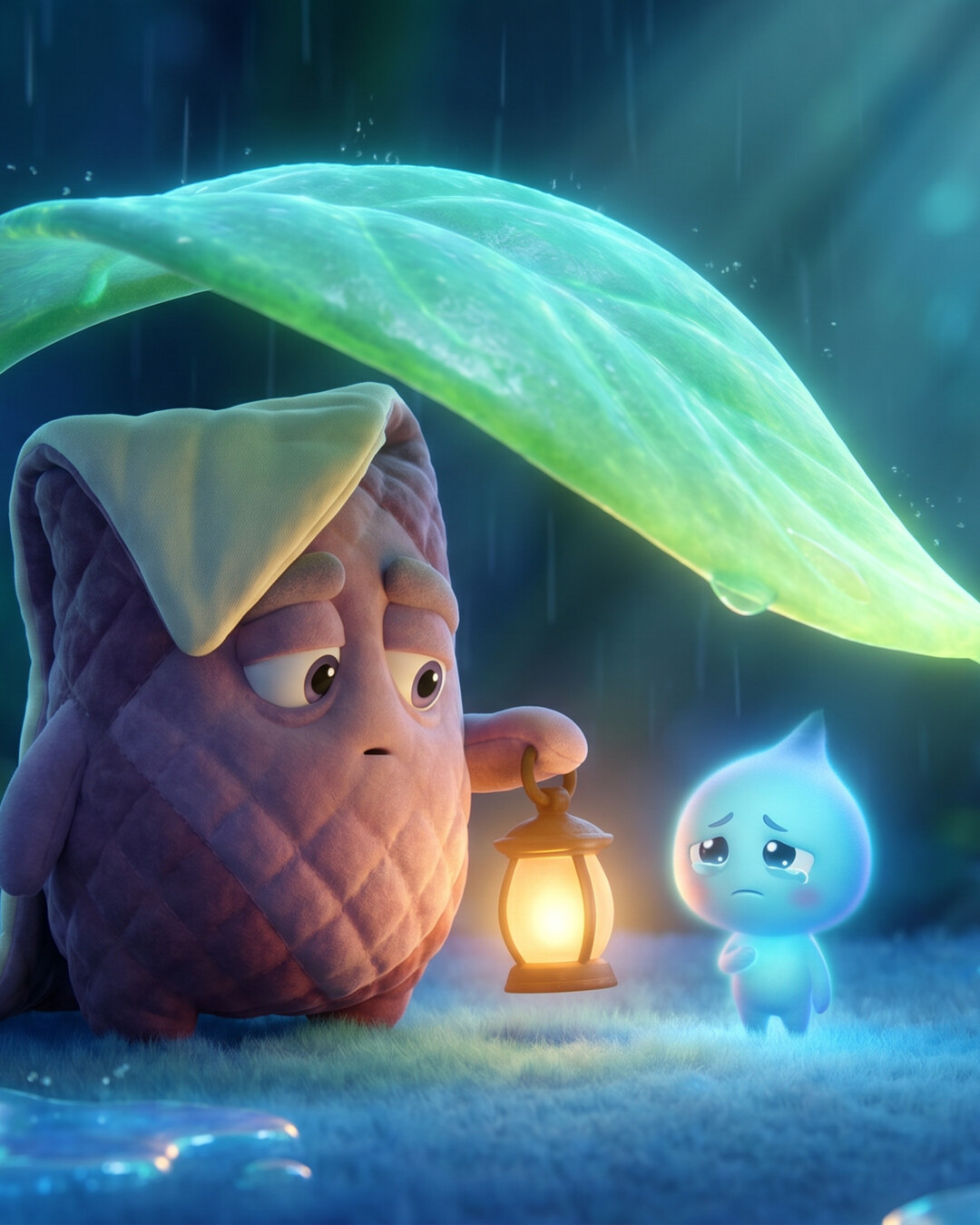 Rainy Dreams, hero key still, alt
