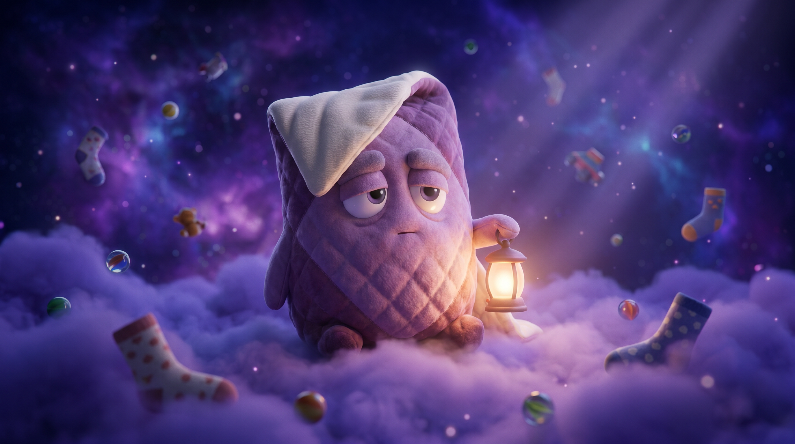 The Lost Sock Galaxy, Tuck in the world